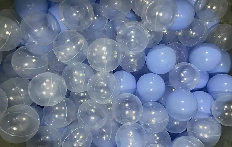Multi color BPA Free Crush Proof Plastic Soft Ocean Ball Pit Pool Ball Fun Toys For Toddlers And Kids